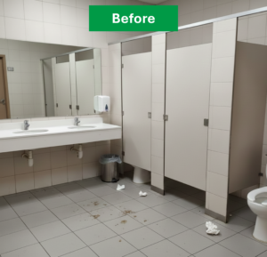 Banheiro Comercial - Antes