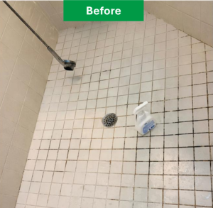 Banheiro com Rejunte sujo - Antes