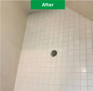 Banheiro com Rejunte sujo - Depois