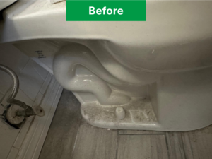 Vazo sanitário - Antes